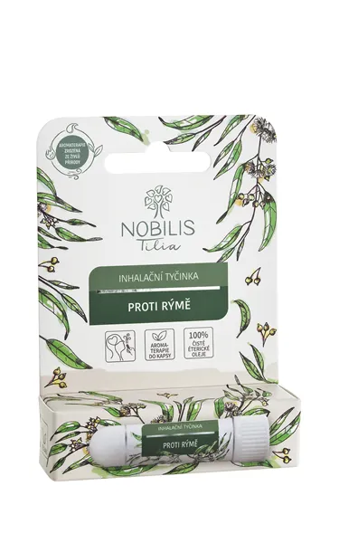 Inhalační tyčinka proti rýmě