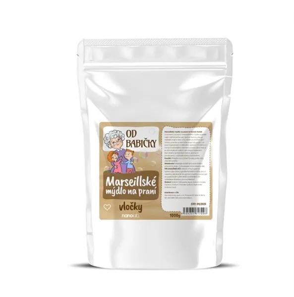 Marseillské mýdlo na praní vločky 1kg