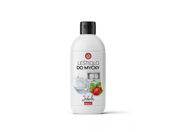 Přírodní leštidlo do myčky s vůní jahoda 500 ml