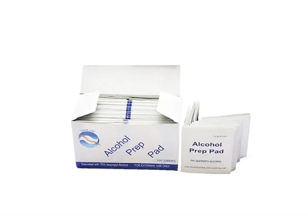 ALKOHOL PREP PAD dezinfekční ubrousky 32,5 x 27,5 mm