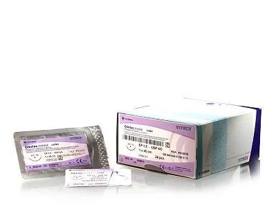 Chirlac rapid braided violet DS 12  USP 5/0 - EP1 1x45cm  