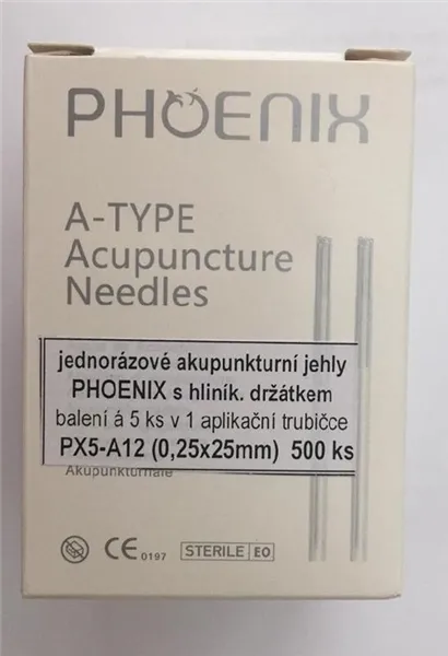 Jehly Phoenix typ A s hliníkovým držátkem 0,20x15/5 