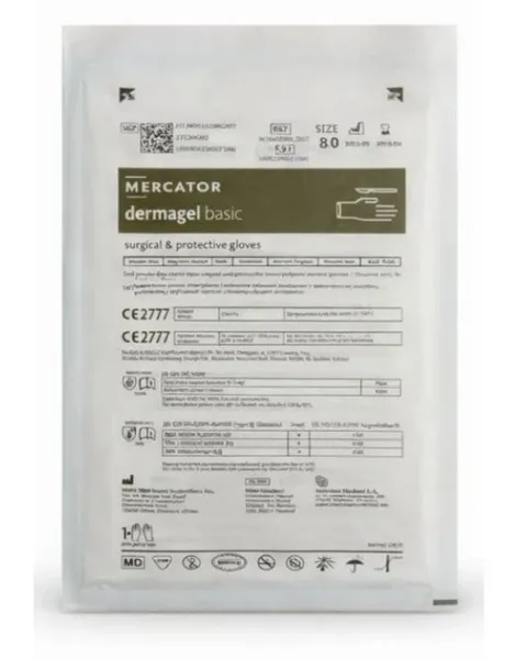 Rukavice operační Mercator Dermagel Basic , nepudrované, vel. 7,5