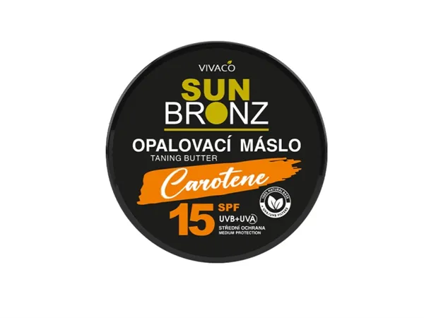 SUN BRONZ Opalovací máslo CAROTENE OF15 - 150ml