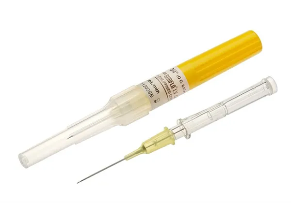 SURFLO G24 kanyla přímá 0,67x19mm žlutá