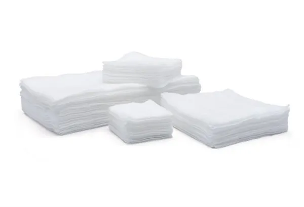 Kompresy z gázy nesterilní 10x20cm, 8vr., (100ks/bal) (40bal/kar)