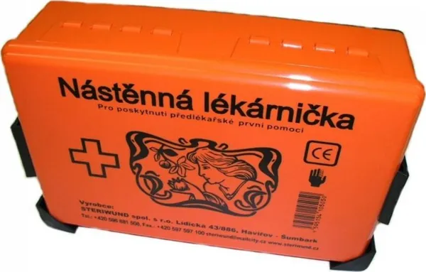 Lékárnička nástěnná plastová Praktik I