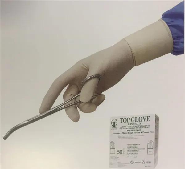 Rukavice operační vel.6,5 Top Glove, bezpudrové (ks=pár)