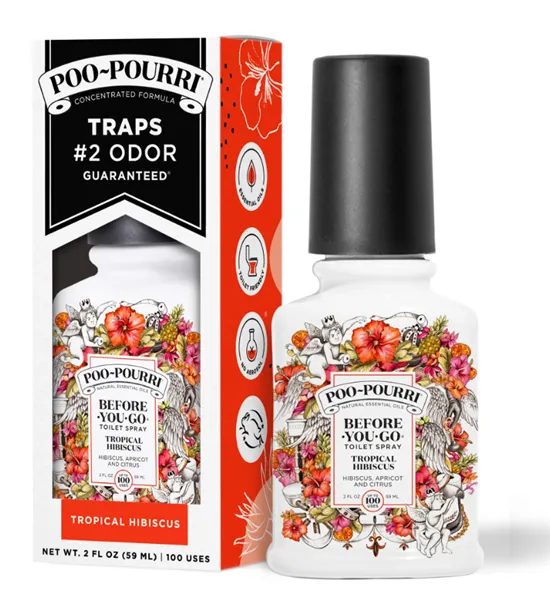 Poo-Pourri Tropical Hibiscus Toaletní sprej, 59 ml