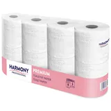 Toaletní papír Harmony Professional konvenční role, 100% celulóza, 3vr, 11,7cm x 9,6cm, 29,4m