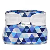 T-Tomi Ortopedické abdukční kalhotky, modrý trojúhelník 3 - 6 kg
