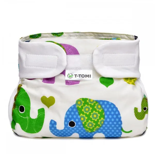 T-Tomi Ortopedické abdukční kalhotky, zelený slon 3 - 6 kg