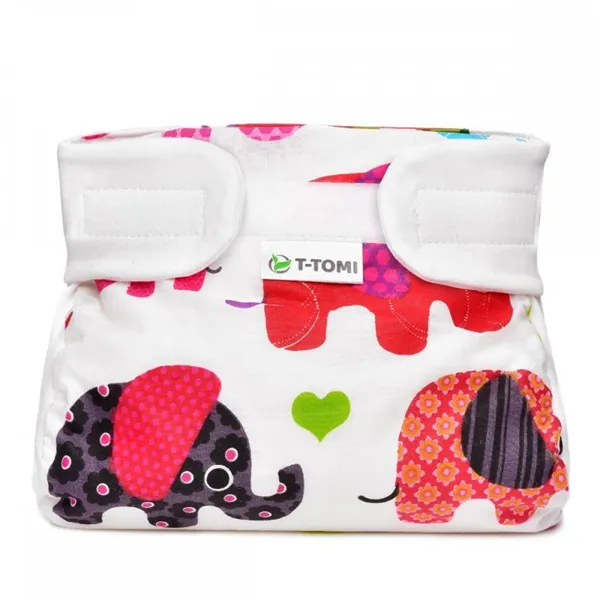 T-Tomi Ortopedické abdukční kalhotky, růžový slon 3 - 6 kg