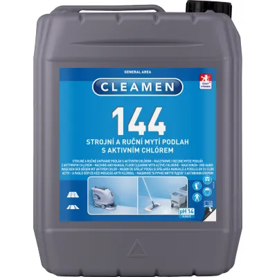 CLEAMEN 144 strojní podlahy s aktivním chlórem 5,5 ks