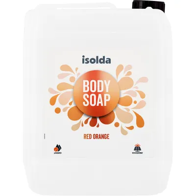 Isolda Red orange tekuté mýdlo 5l