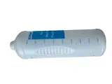 Prázdná láhev Ecolab s měrkou na dávkování, bez uzávěru 1 l