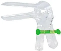 Gynekologické zrcadlo jednorázové vel. L, 30 mm, zelený kolík