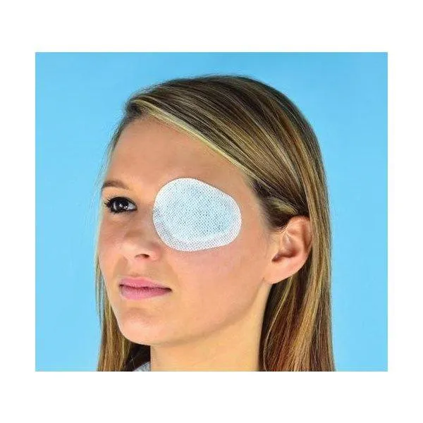 Elastopor EYE sterilní, netkané oční krytí, 5cmx7,5cm