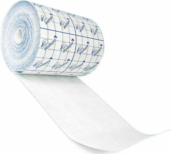 Elastopor E netkaná krycí páska v roli, 25cmx10m, nesterilní