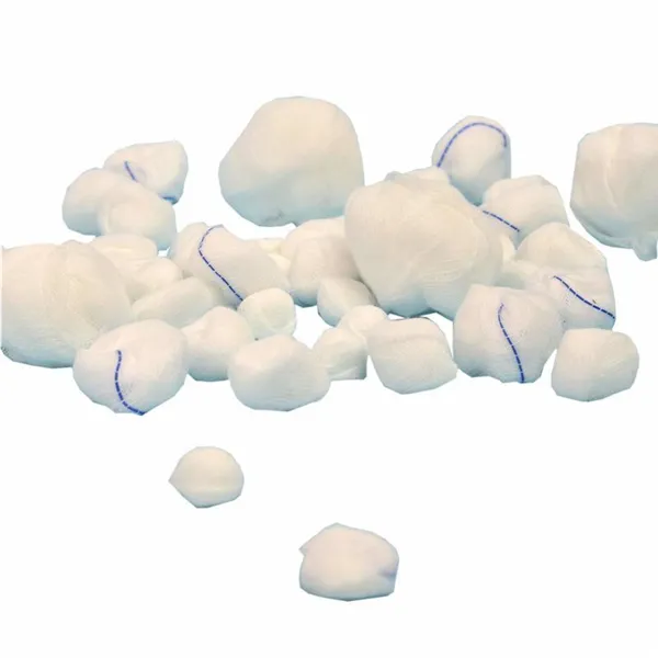 Tampon stáčený nesterilní 17nit., 4vr, 25cmx25cm, okrouhlý s RTG nití