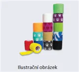 Samofixační obinadlo YellowBand 7,5 x 450 cm, žlutá (12ks)